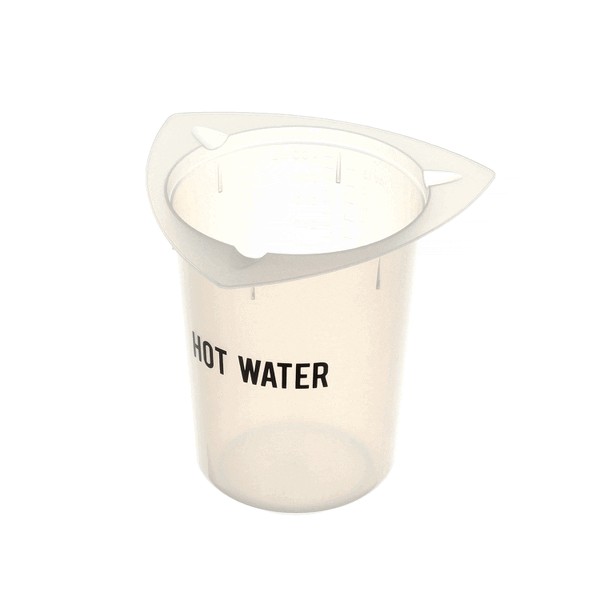 (image for) Concordia Coffee Company 3400-034 BEAKER HOT WATER BLACK